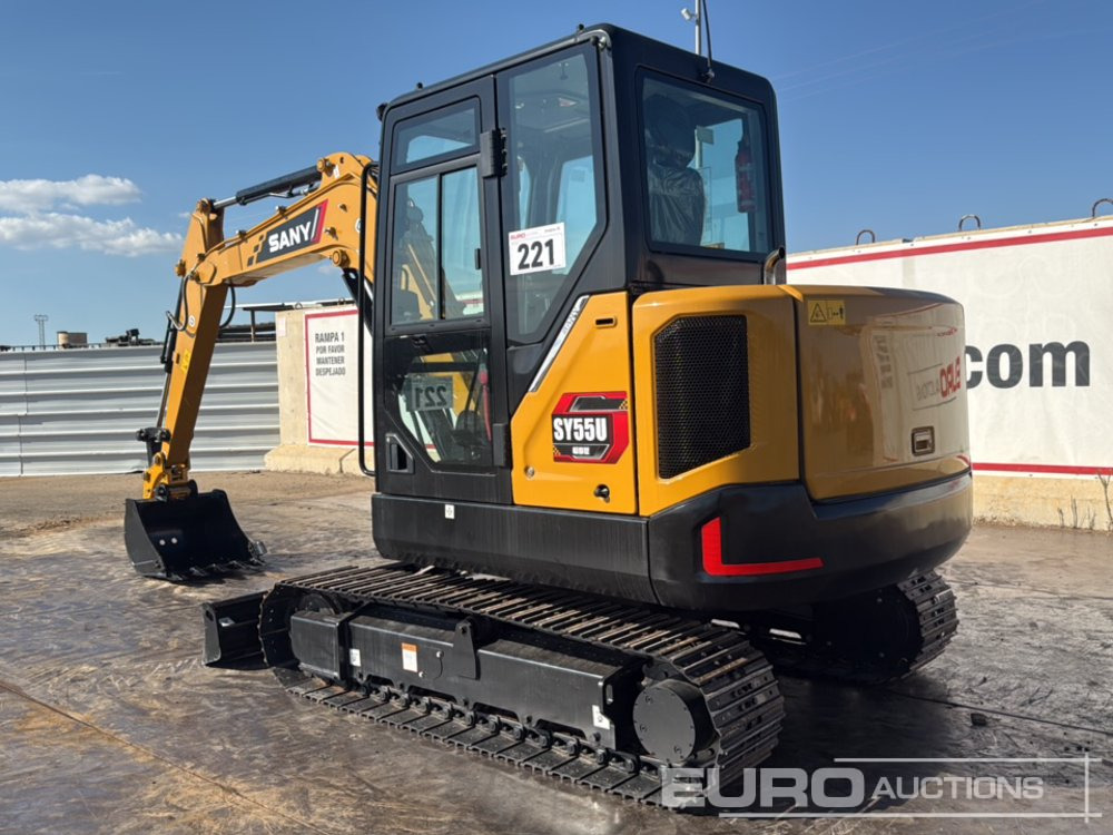 Unused 2025 Sany SY55U - Minigraafmachine: afbeelding 3 Unused 2025 Sany SY55U - Minigraafmachine: afbeelding 3
