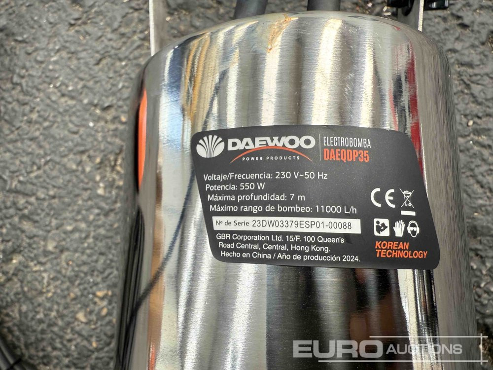 Water pomp Unused Daewoo DAEQDP35: afbeelding 8 Water pomp Unused Daewoo DAEQDP35: afbeelding 8