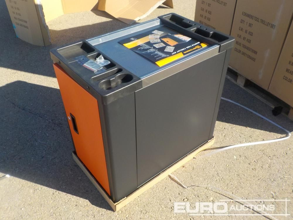 Unused Huttenberg Tools Trolley, 220Pcs, Complete with Tools, 6 Drawers / Carro Porta Herramientas Completo, 6 Cajones - Werkplaats toebehoor: afbeelding 5 Unused Huttenberg Tools Trolley, 220Pcs, Complete with Tools, 6 Drawers / Carro Porta Herramientas Completo, 6 Cajones - Werkplaats toebehoor: afbeelding 5