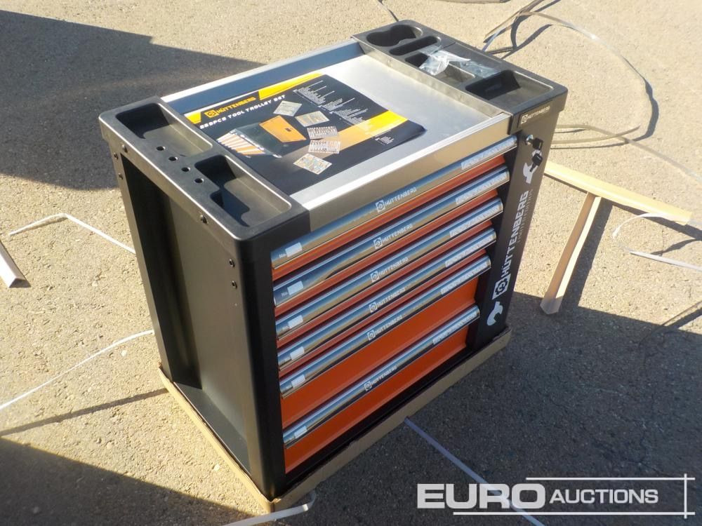 Unused Huttenberg Tools Trolley, 220Pcs, Complete with Tools, 6 Drawers / Carro Porta Herramientas Completo, 6 Cajones - Werkplaats toebehoor: afbeelding 1 Unused Huttenberg Tools Trolley, 220Pcs, Complete with Tools, 6 Drawers / Carro Porta Herramientas Completo, 6 Cajones - Werkplaats toebehoor: afbeelding 1