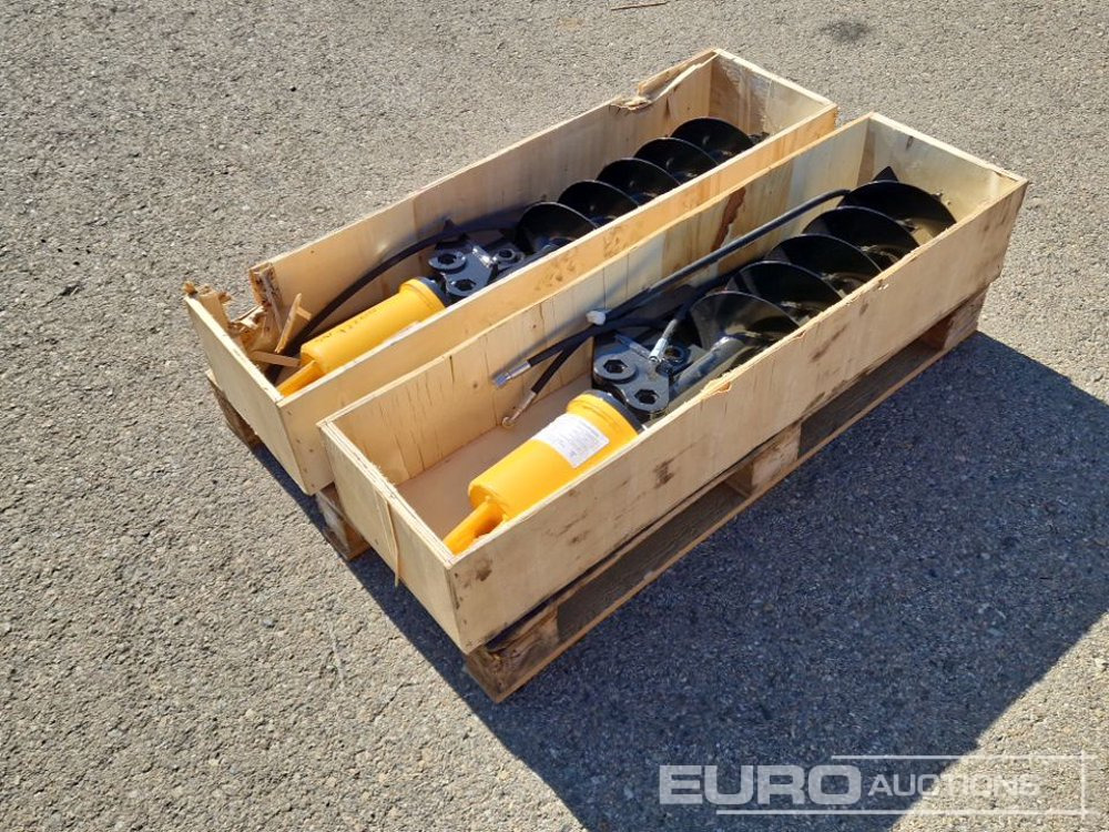 Unused KV200 Auger to suit Mini Excavator (2 of) / Ahoyador (2 of) - Grondboor voor Minigraafmachine: afbeelding 5 Unused KV200 Auger to suit Mini Excavator (2 of) / Ahoyador (2 of) - Grondboor voor Minigraafmachine: afbeelding 5