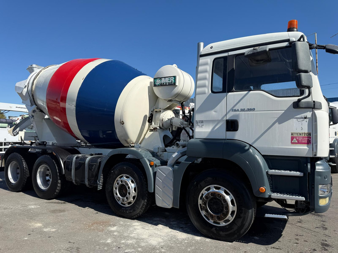 Camion béton MAN TGA 32.360 EC-294-VD - Betonmixer: afbeelding 3 Camion béton MAN TGA 32.360 EC-294-VD - Betonmixer: afbeelding 3