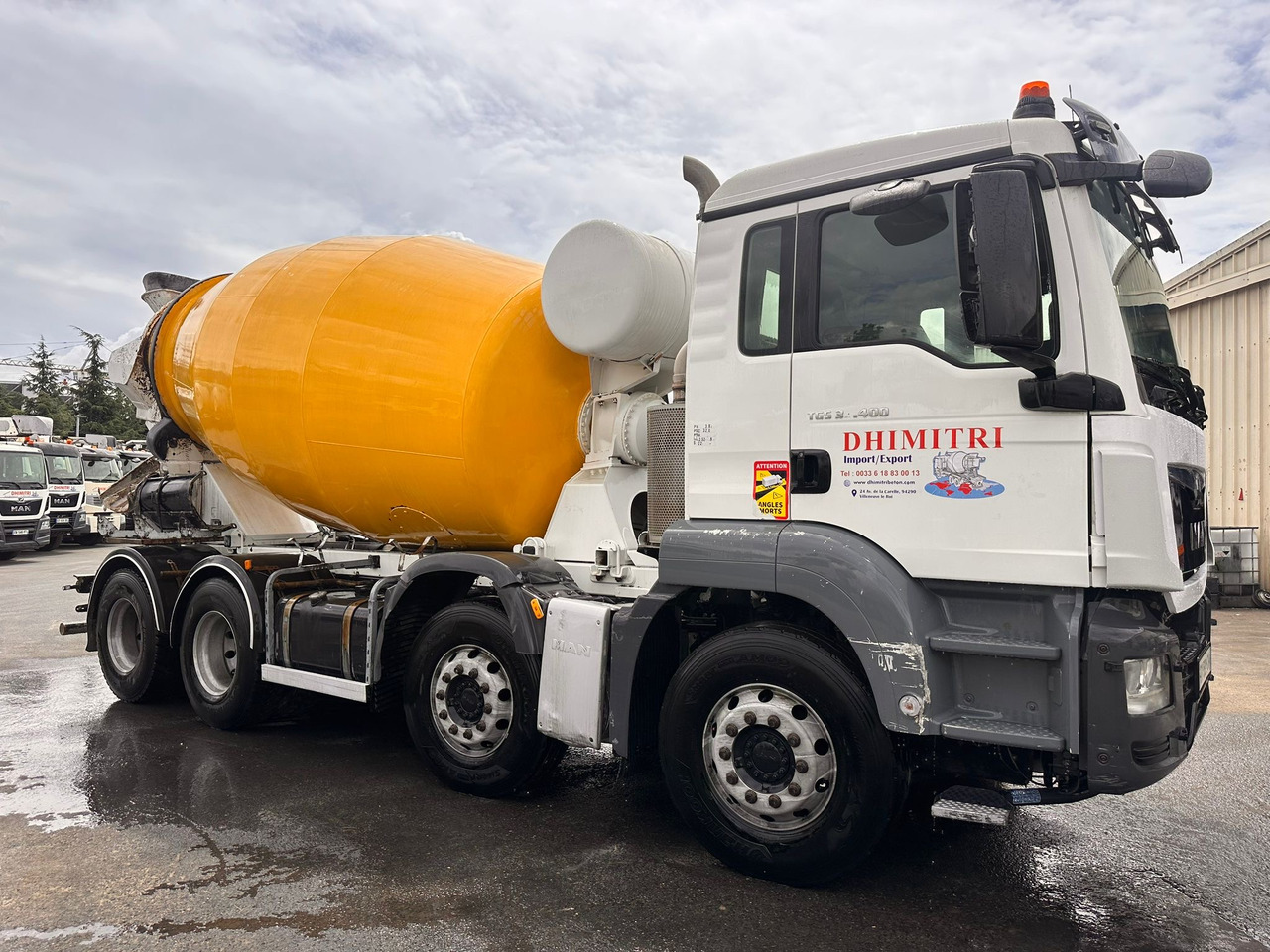 Camion béton MAN TGS 32.400 DY-502-CV - Betonmixer: afbeelding 3 Camion béton MAN TGS 32.400 DY-502-CV - Betonmixer: afbeelding 3