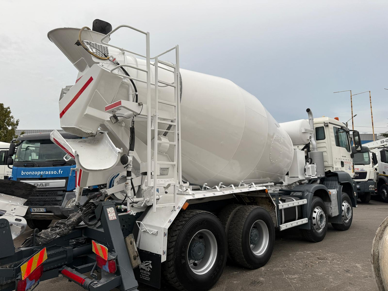 Camion béton MAN TGS 35.400 DY-678-XK - Betonmixer: afbeelding 4 Camion béton MAN TGS 35.400 DY-678-XK - Betonmixer: afbeelding 4