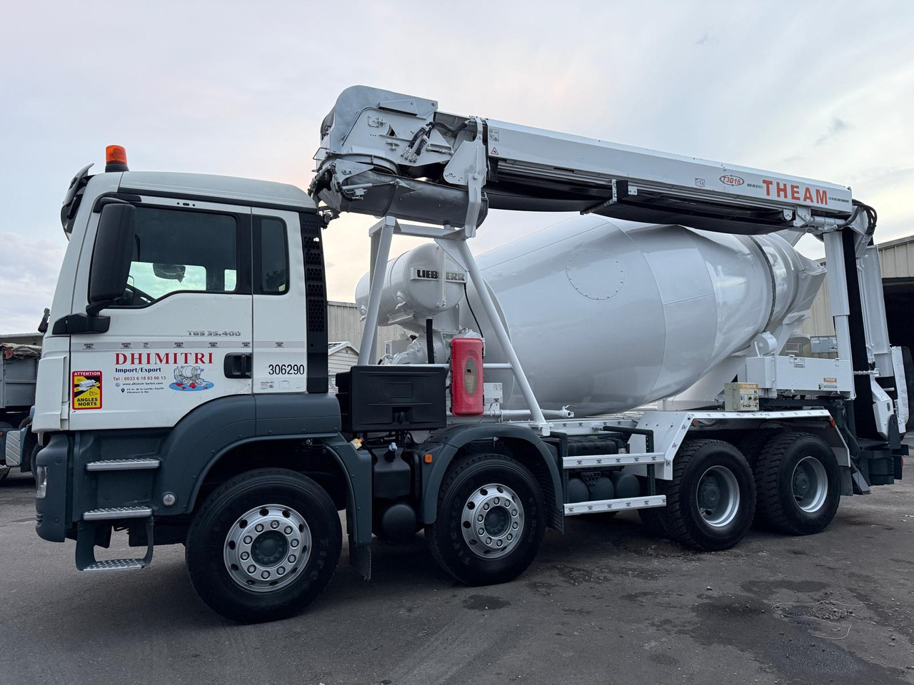 Camion béton MAN TGS 35.400 DY-678-XK - Betonmixer: afbeelding 2 Camion béton MAN TGS 35.400 DY-678-XK - Betonmixer: afbeelding 2