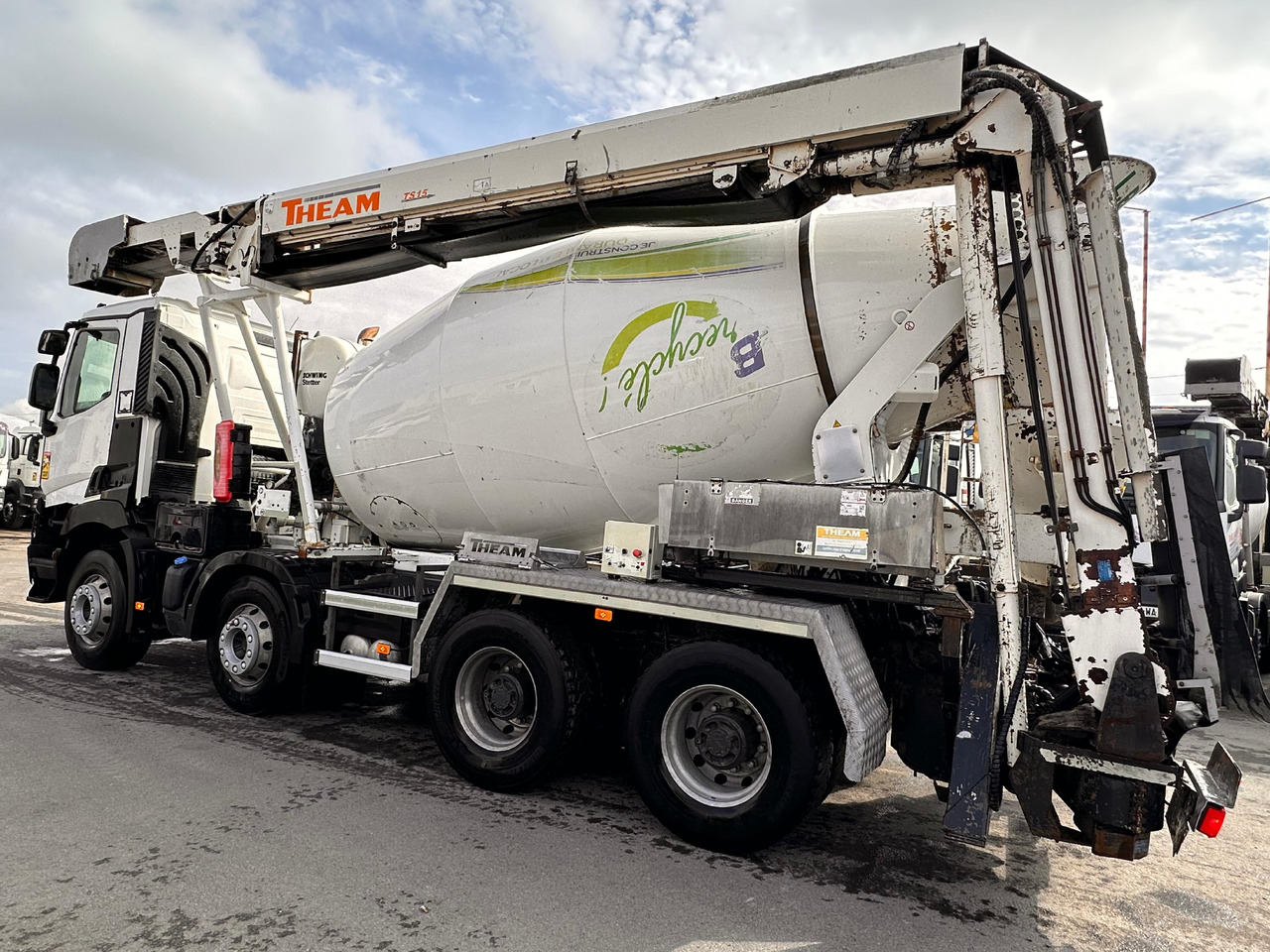 Camion béton Renault C380 EK-364-EC - Betonmixer: afbeelding 4 Camion béton Renault C380 EK-364-EC - Betonmixer: afbeelding 4