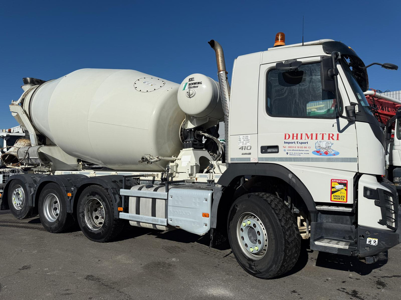 Camion béton Volvo FMX 410 EQ-084-HP - Betonmixer: afbeelding 3 Camion béton Volvo FMX 410 EQ-084-HP - Betonmixer: afbeelding 3