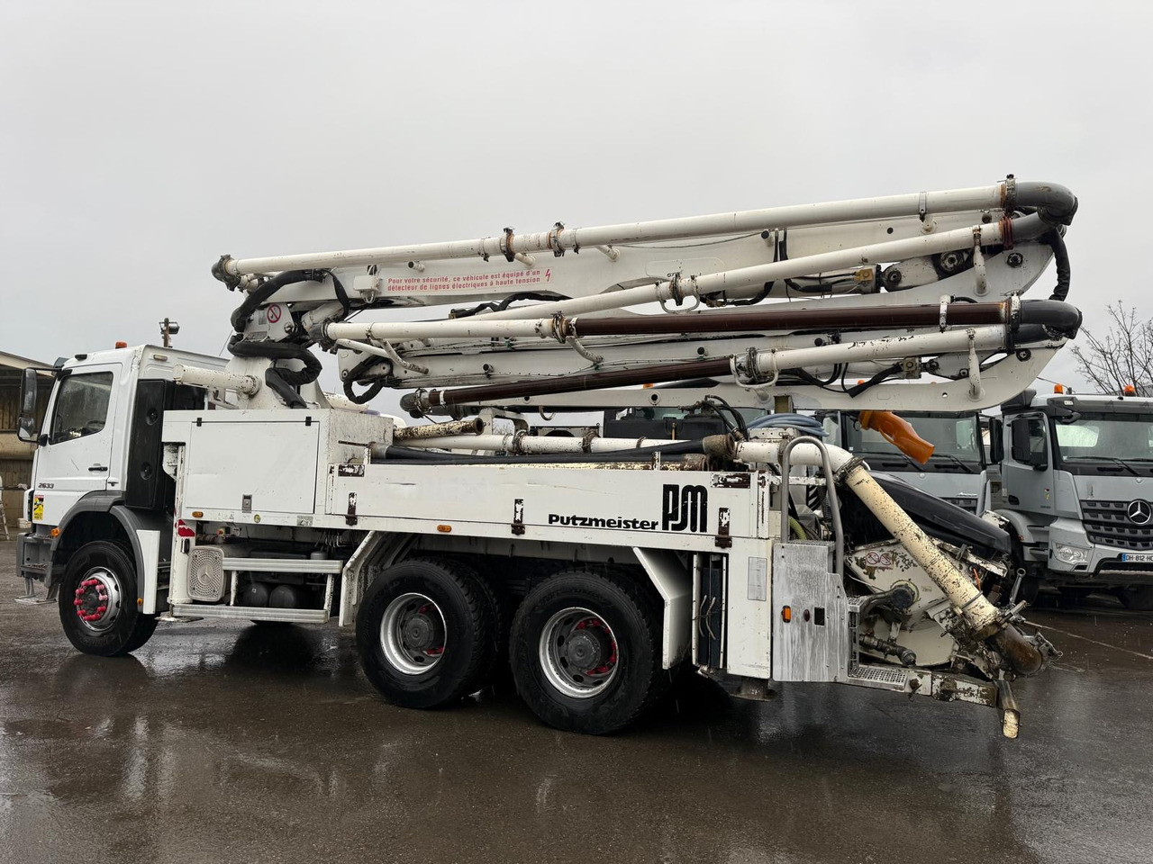 Camion pompe à béton 816-EQD-91 - Betonpomp: afbeelding 4 Camion pompe à béton 816-EQD-91 - Betonpomp: afbeelding 4