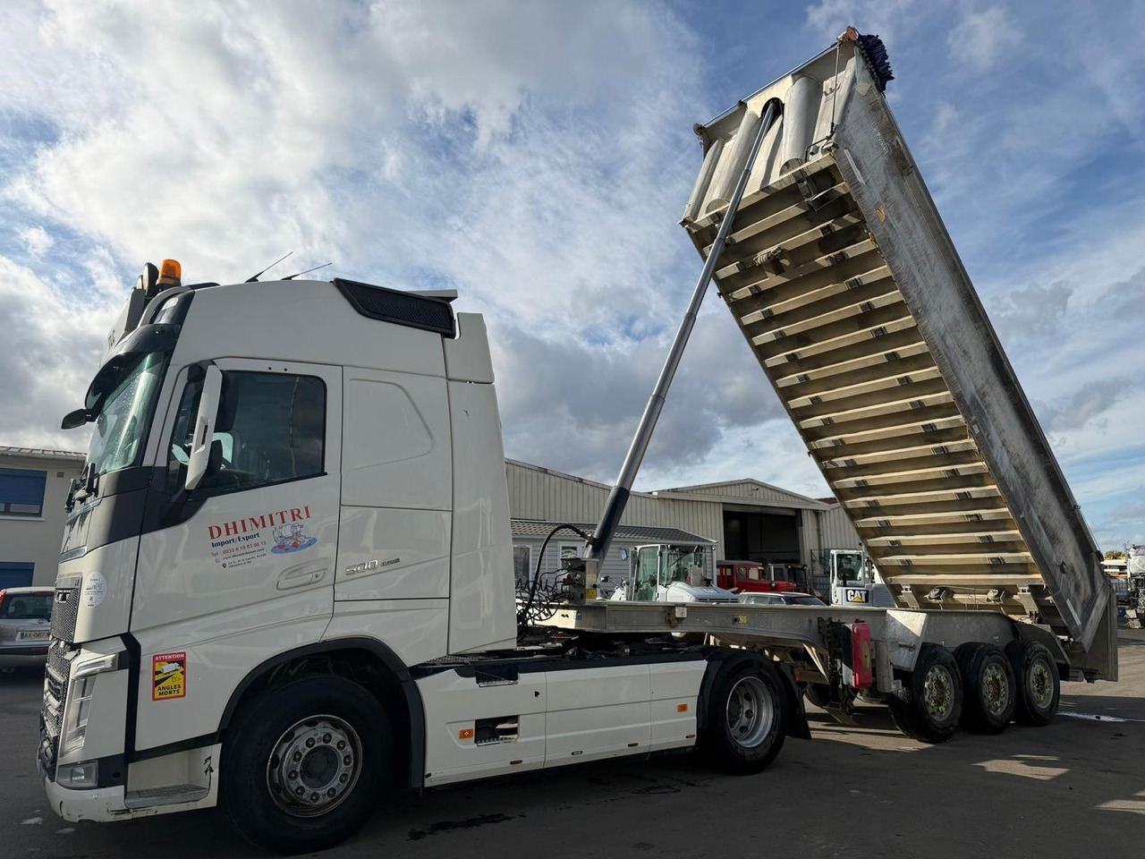 Ensemble tracteur + semi benne arrière DL-666-MB - Trekker, Kipper oplegger: afbeelding 5 Ensemble tracteur + semi benne arrière DL-666-MB - Trekker, Kipper oplegger: afbeelding 5