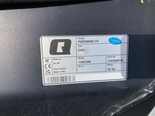 Alö POWERGRAB S 210 EURO - Voorlader voor tractor: afbeelding 2 Alö POWERGRAB S 210 EURO - Voorlader voor tractor: afbeelding 2