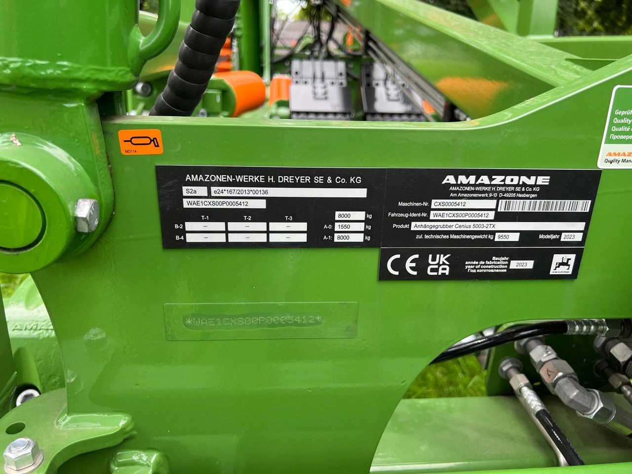 Amazone Grubber Cenius 5003-2TX - Cultivator: afbeelding 2 Amazone Grubber Cenius 5003-2TX - Cultivator: afbeelding 2