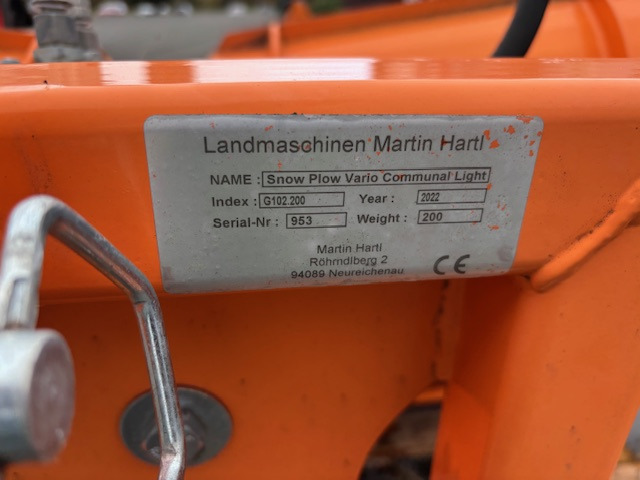 Branson Vario Schneepflug 2000 - Sneeuwschuif: afbeelding 2 Branson Vario Schneepflug 2000 - Sneeuwschuif: afbeelding 2