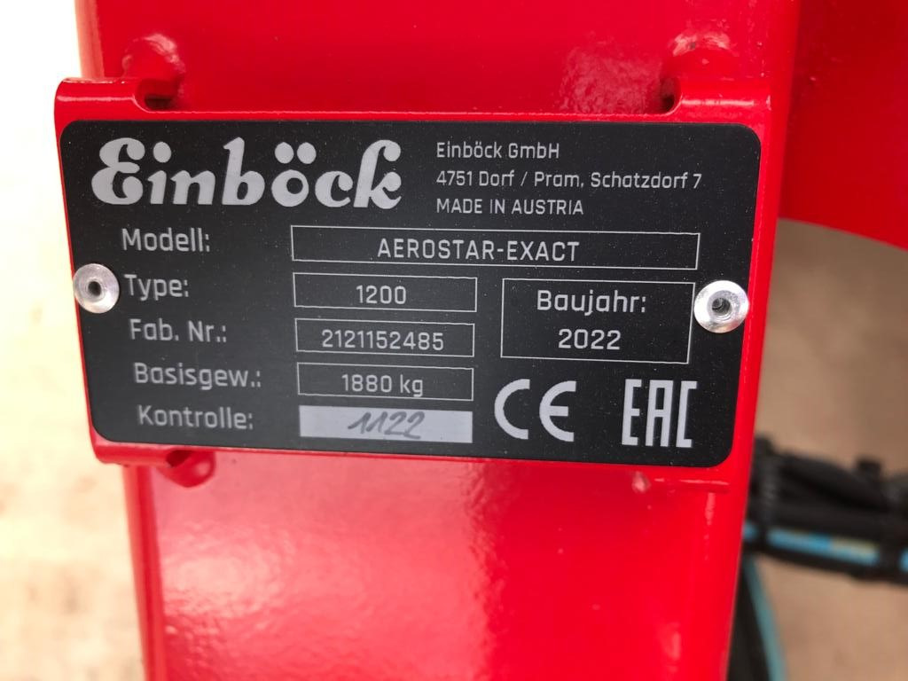 Einböck Aerostar - Exact Striegel 1200 - Wiedeg: afbeelding 2 Einböck Aerostar - Exact Striegel 1200 - Wiedeg: afbeelding 2