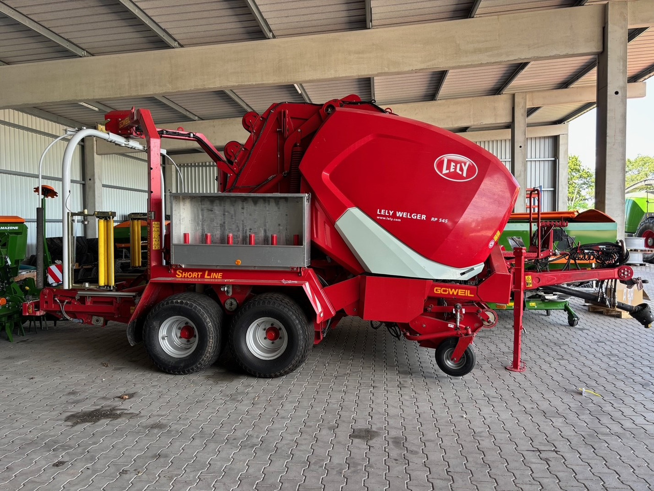 Hooi-/ Voedermachine Lely RP 545 Press Wickelkombination: afbeelding 9