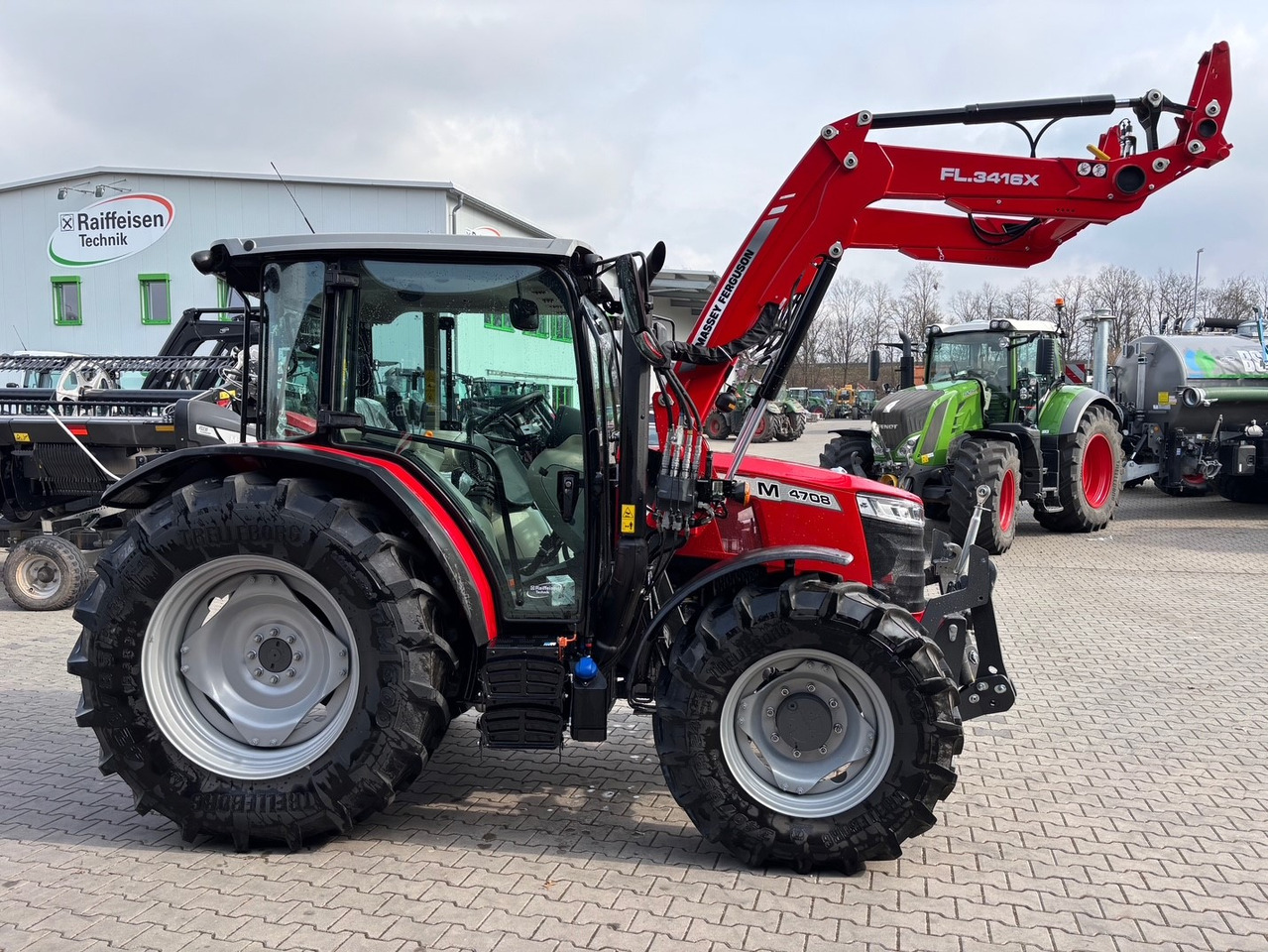 Massey Ferguson 4708 M Cab - Tractor: afbeelding 5 Massey Ferguson 4708 M Cab - Tractor: afbeelding 5