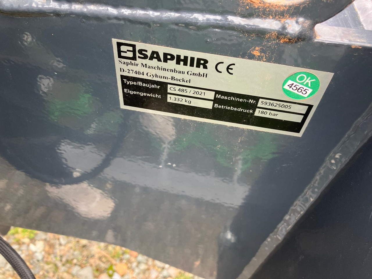 Saphir Strohstriegel Clearstar 485 - Eg: afbeelding 3 Saphir Strohstriegel Clearstar 485 - Eg: afbeelding 3