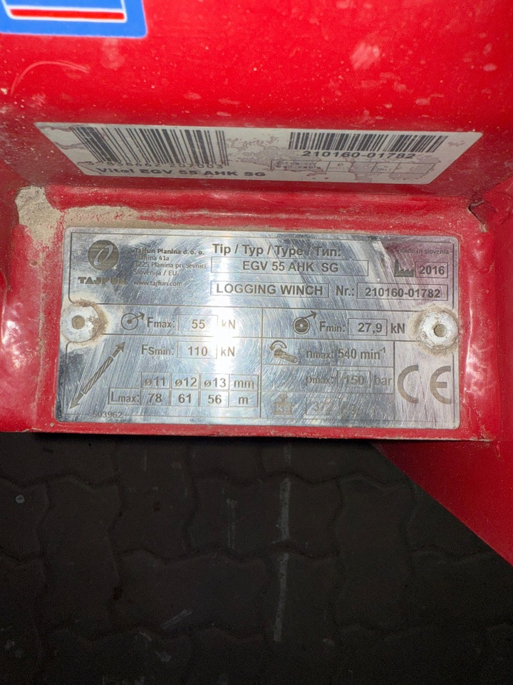 Taifun Seilwinde mit Teleskopausschub - Kraan: afbeelding 4 Taifun Seilwinde mit Teleskopausschub - Kraan: afbeelding 4