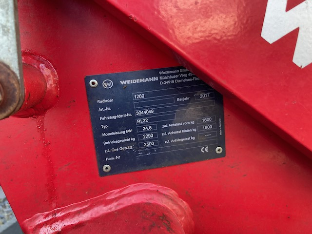 Weidemann 1260 Hoflader - Wiellader: afbeelding 2 Weidemann 1260 Hoflader - Wiellader: afbeelding 2