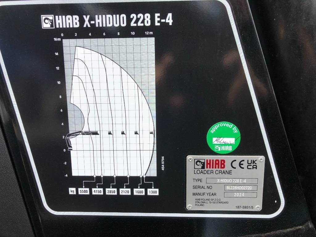 Hiab X-HiDuo 228 E-4 - Autolaadkraan voor Vrachtwagen: afbeelding 2 Hiab X-HiDuo 228 E-4 - Autolaadkraan voor Vrachtwagen: afbeelding 2