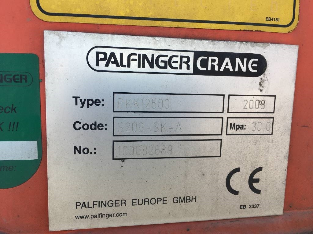 Palfinger PKK12500 - Autolaadkraan voor Vrachtwagen: afbeelding 3 Palfinger PKK12500 - Autolaadkraan voor Vrachtwagen: afbeelding 3
