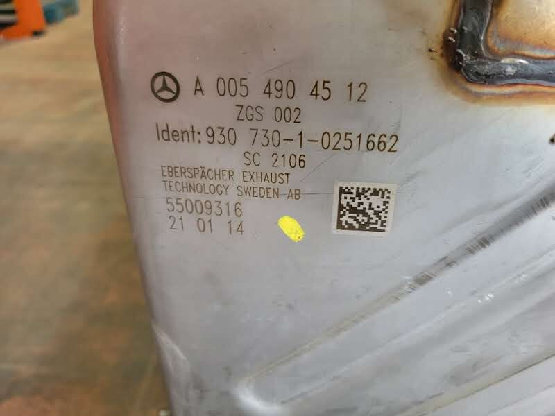 Mercedes-Benz Actros Arocs Atego - Katalysator voor Vrachtwagen: afbeelding 3 Mercedes-Benz Actros Arocs Atego - Katalysator voor Vrachtwagen: afbeelding 3