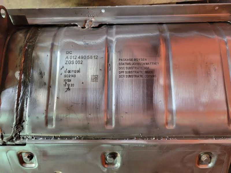 Mercedes-Benz Actros Atego Arocs - Katalysator voor Vrachtwagen: afbeelding 2 Mercedes-Benz Actros Atego Arocs - Katalysator voor Vrachtwagen: afbeelding 2