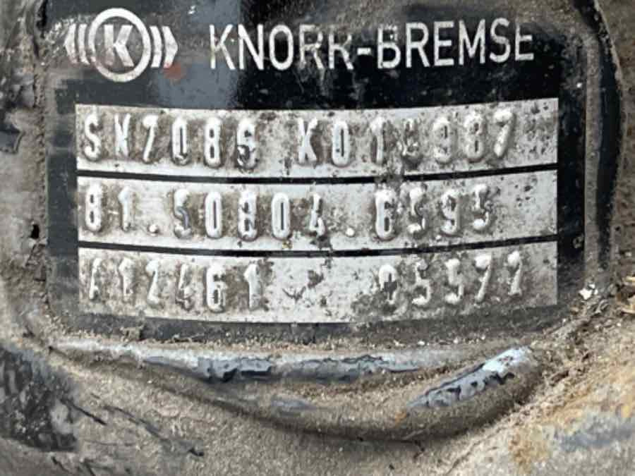 MAN BRAKE CALIBER 81.50804-6595 - Remklauw voor Vrachtwagen: afbeelding 2 MAN BRAKE CALIBER 81.50804-6595 - Remklauw voor Vrachtwagen: afbeelding 2