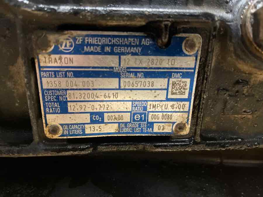 MAN GEARBOX 12TX2820 TO // 81.32004-6410 - Versnellingsbak voor Vrachtwagen: afbeelding 3 MAN GEARBOX 12TX2820 TO // 81.32004-6410 - Versnellingsbak voor Vrachtwagen: afbeelding 3