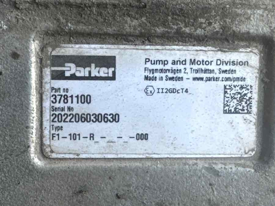 PARKER HYDRAULIK PUMP 3781100 F1-101-R - Hydraulica voor Vrachtwagen: afbeelding 3 PARKER HYDRAULIK PUMP 3781100 F1-101-R - Hydraulica voor Vrachtwagen: afbeelding 3