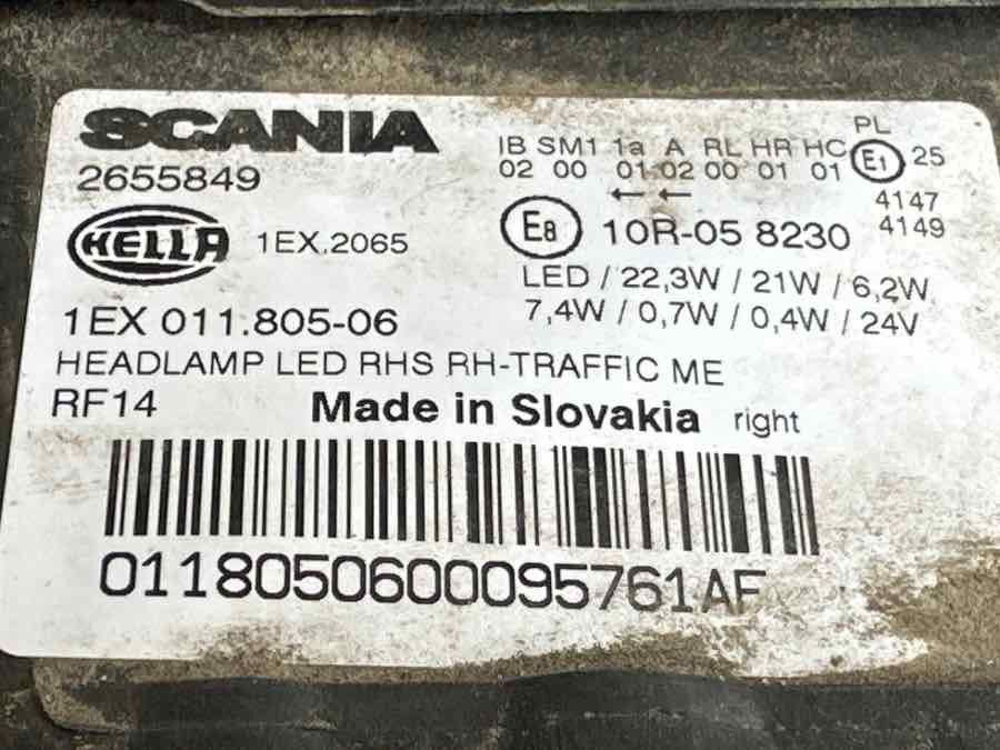 SCANIA LED LAMP 2655849 - Lichten/ Verlichting voor Vrachtwagen: afbeelding 3 SCANIA LED LAMP 2655849 - Lichten/ Verlichting voor Vrachtwagen: afbeelding 3