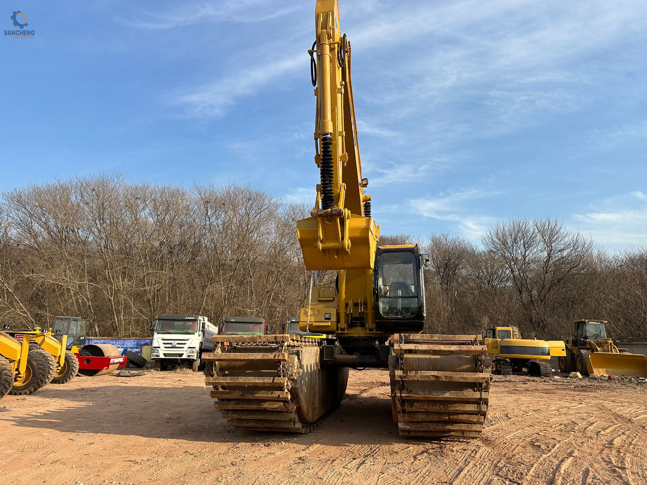 CAT 320CL - Amfibische graafmachine: afbeelding 4 CAT 320CL - Amfibische graafmachine: afbeelding 4