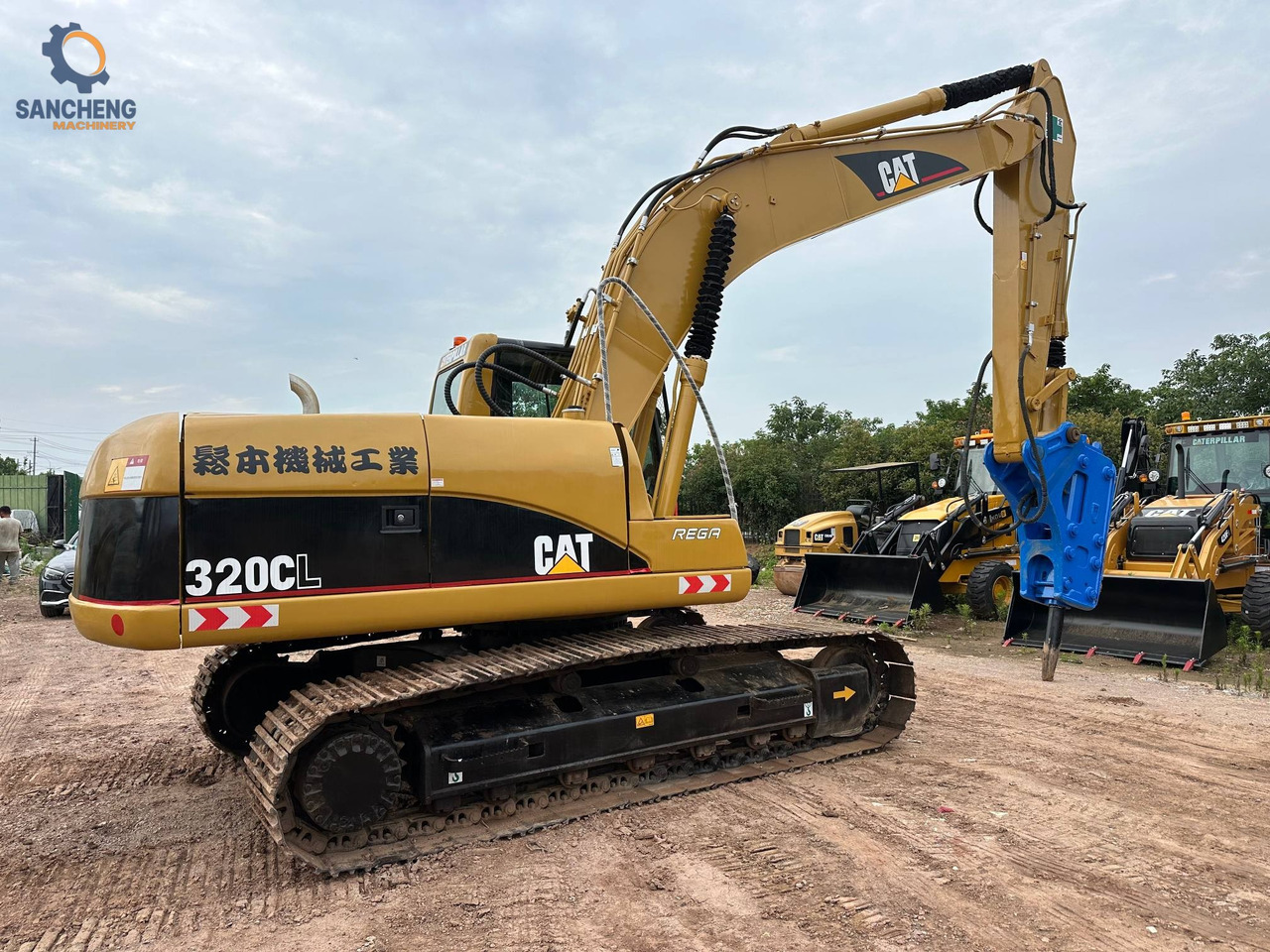 CAT 320CL with hammer - Rupsgraafmachine: afbeelding 3 CAT 320CL with hammer - Rupsgraafmachine: afbeelding 3