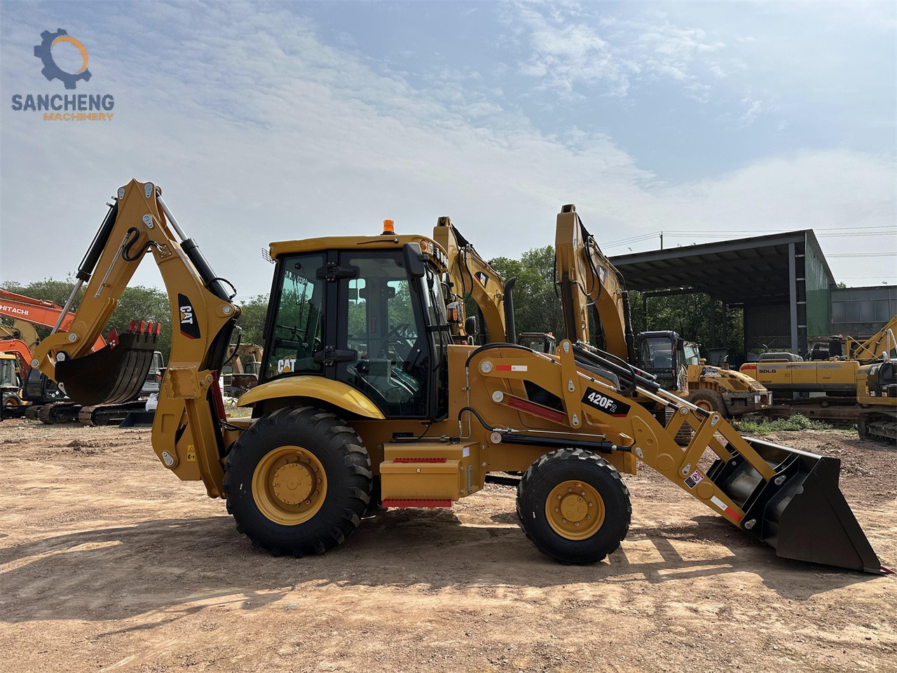 CAT 420F2 - Graaflaadmachine: afbeelding 1 CAT 420F2 - Graaflaadmachine: afbeelding 1