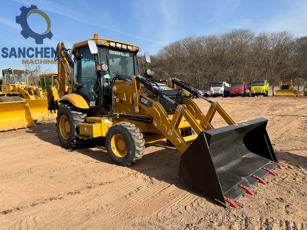 CATERPILLAR 420F2 - Graaflaadmachine: afbeelding 3 CATERPILLAR 420F2 - Graaflaadmachine: afbeelding 3