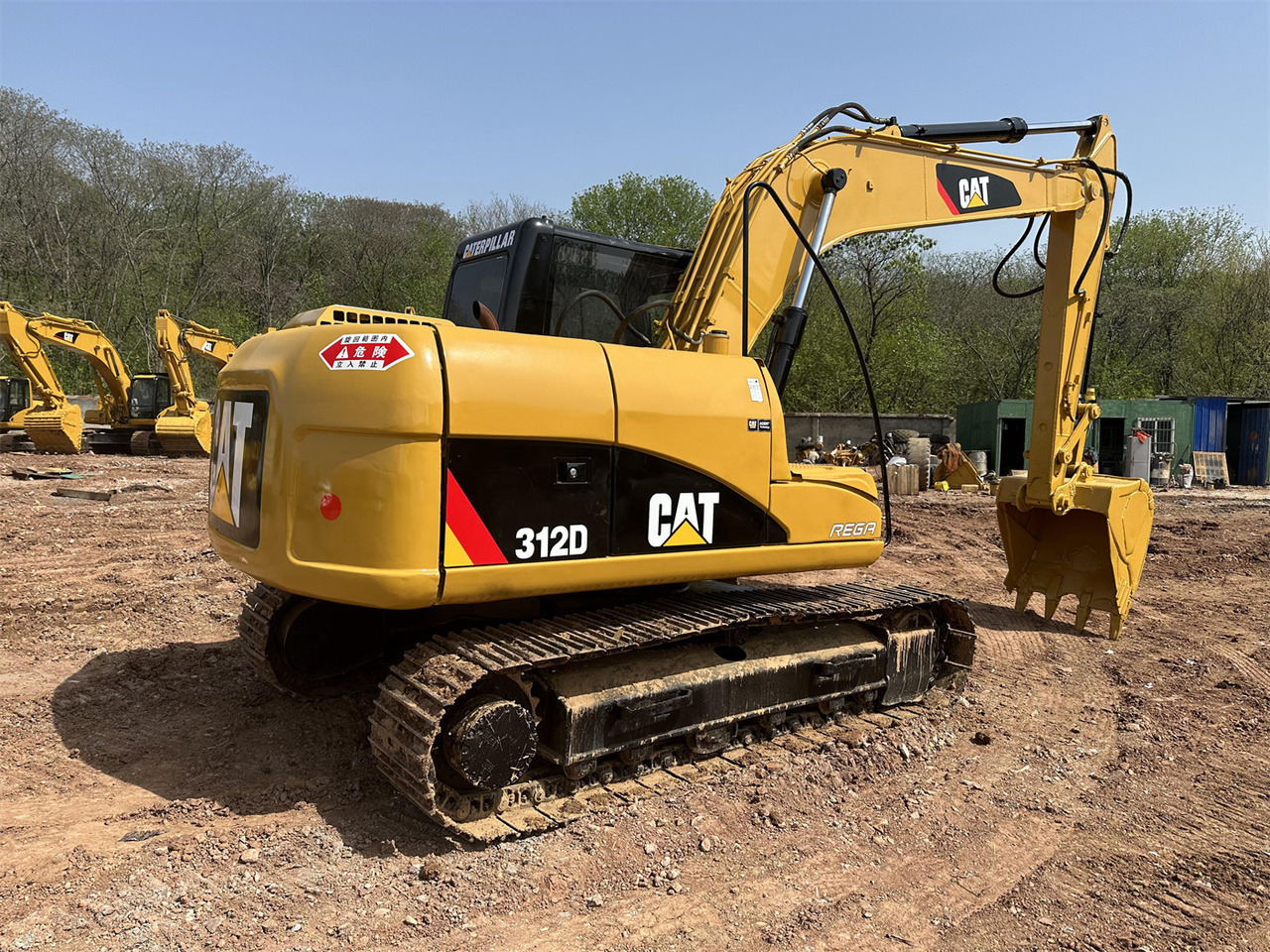 Caterpillar 312D - Minigraafmachine: afbeelding 1 Caterpillar 312D - Minigraafmachine: afbeelding 1
