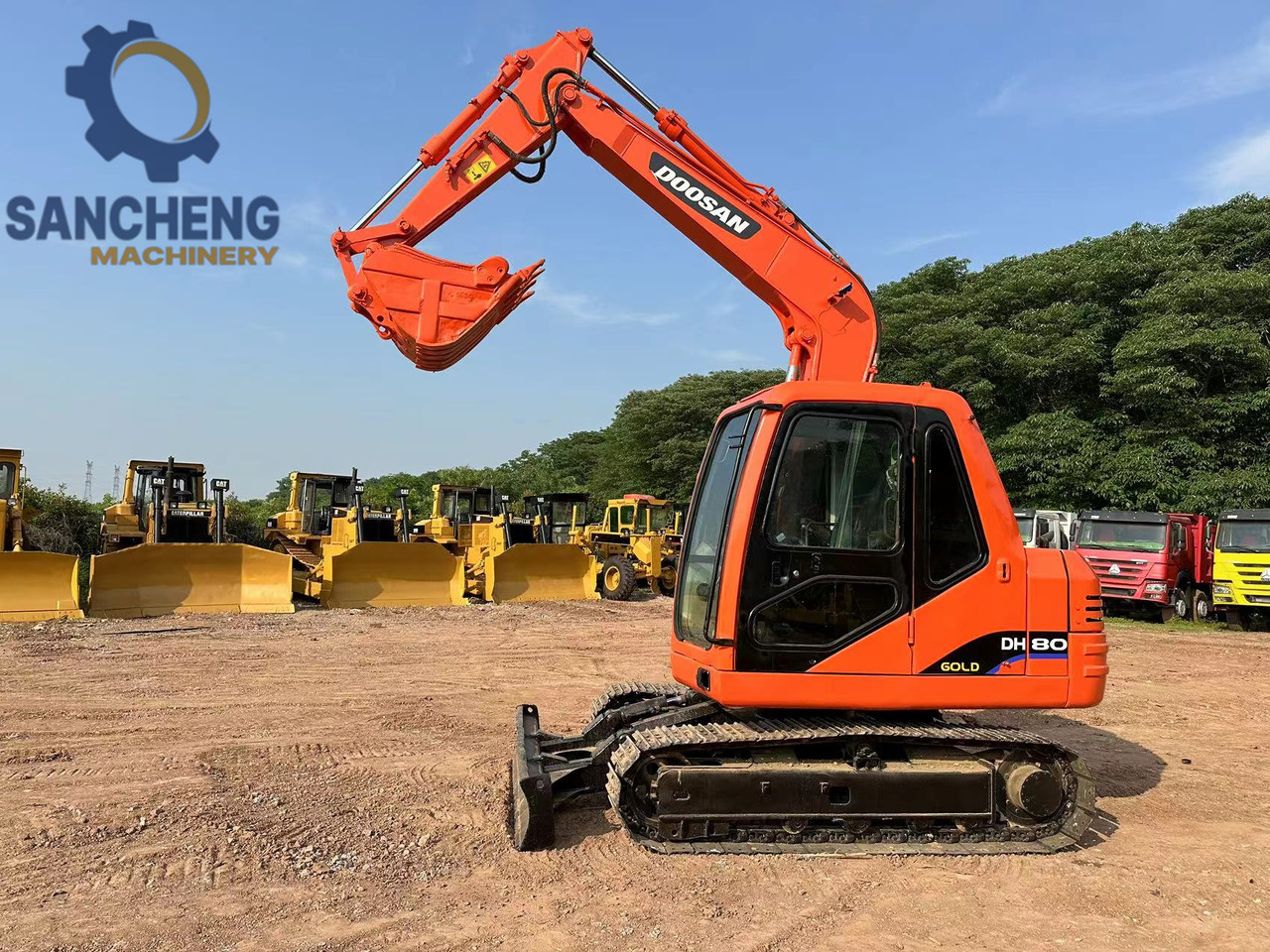 DOOSAN DH80 Mini Excavator - Rupsgraafmachine: afbeelding 5 DOOSAN DH80 Mini Excavator - Rupsgraafmachine: afbeelding 5