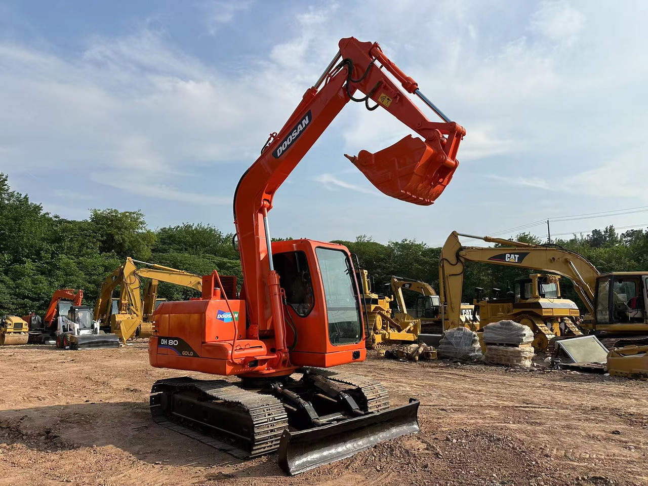DOOSAN DH80 Mini Excavator - Rupsgraafmachine: afbeelding 1 DOOSAN DH80 Mini Excavator - Rupsgraafmachine: afbeelding 1
