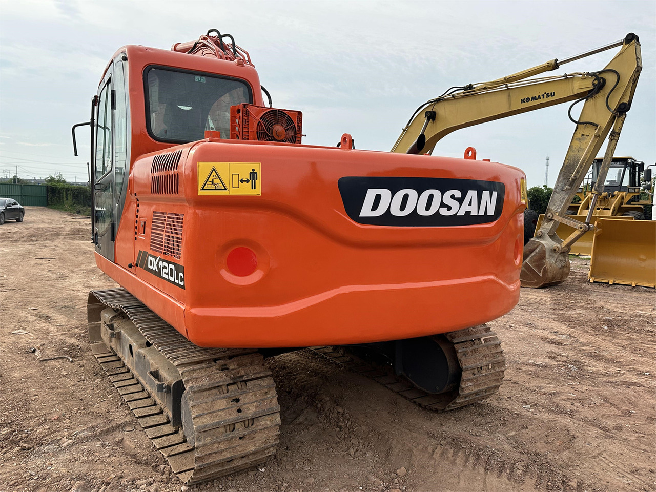 DOOSAN DX120 - Rupsgraafmachine: afbeelding 4 DOOSAN DX120 - Rupsgraafmachine: afbeelding 4