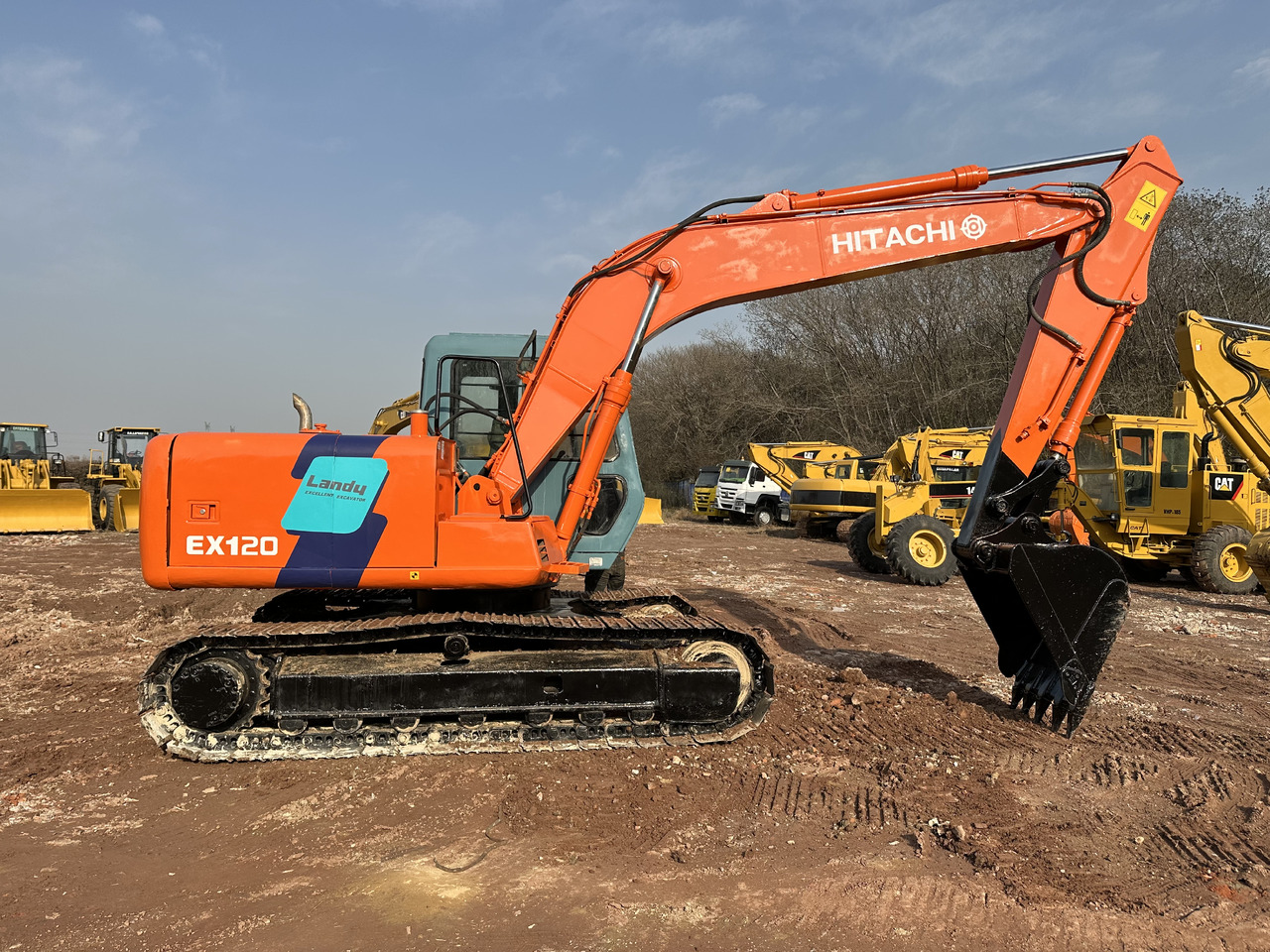 HITACHI EX120 - Rupsgraafmachine: afbeelding 5 HITACHI EX120 - Rupsgraafmachine: afbeelding 5