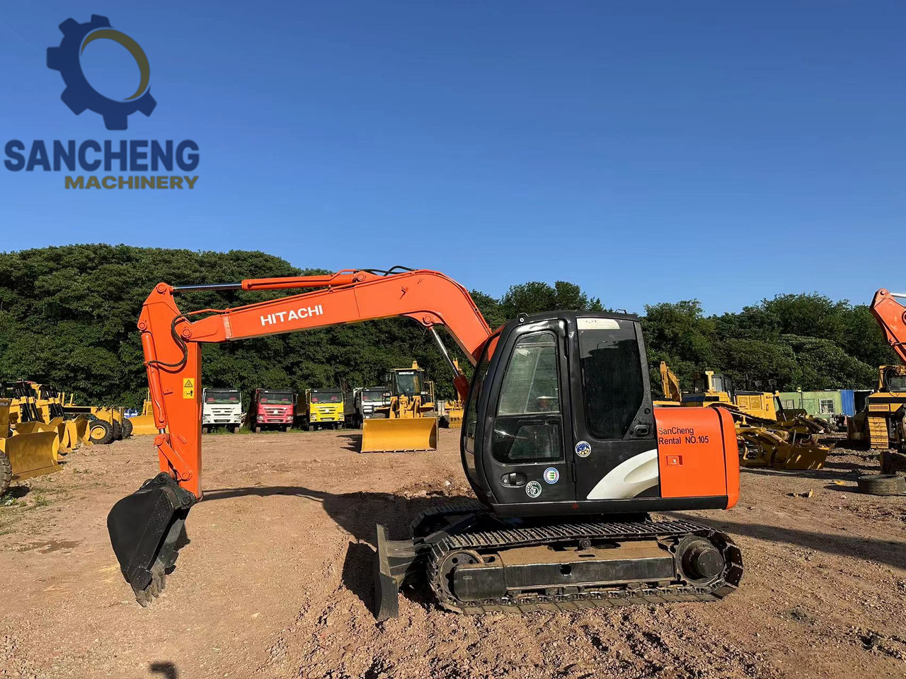 HITACHI ZAXIS ZX70 - Minigraafmachine: afbeelding 5 HITACHI ZAXIS ZX70 - Minigraafmachine: afbeelding 5