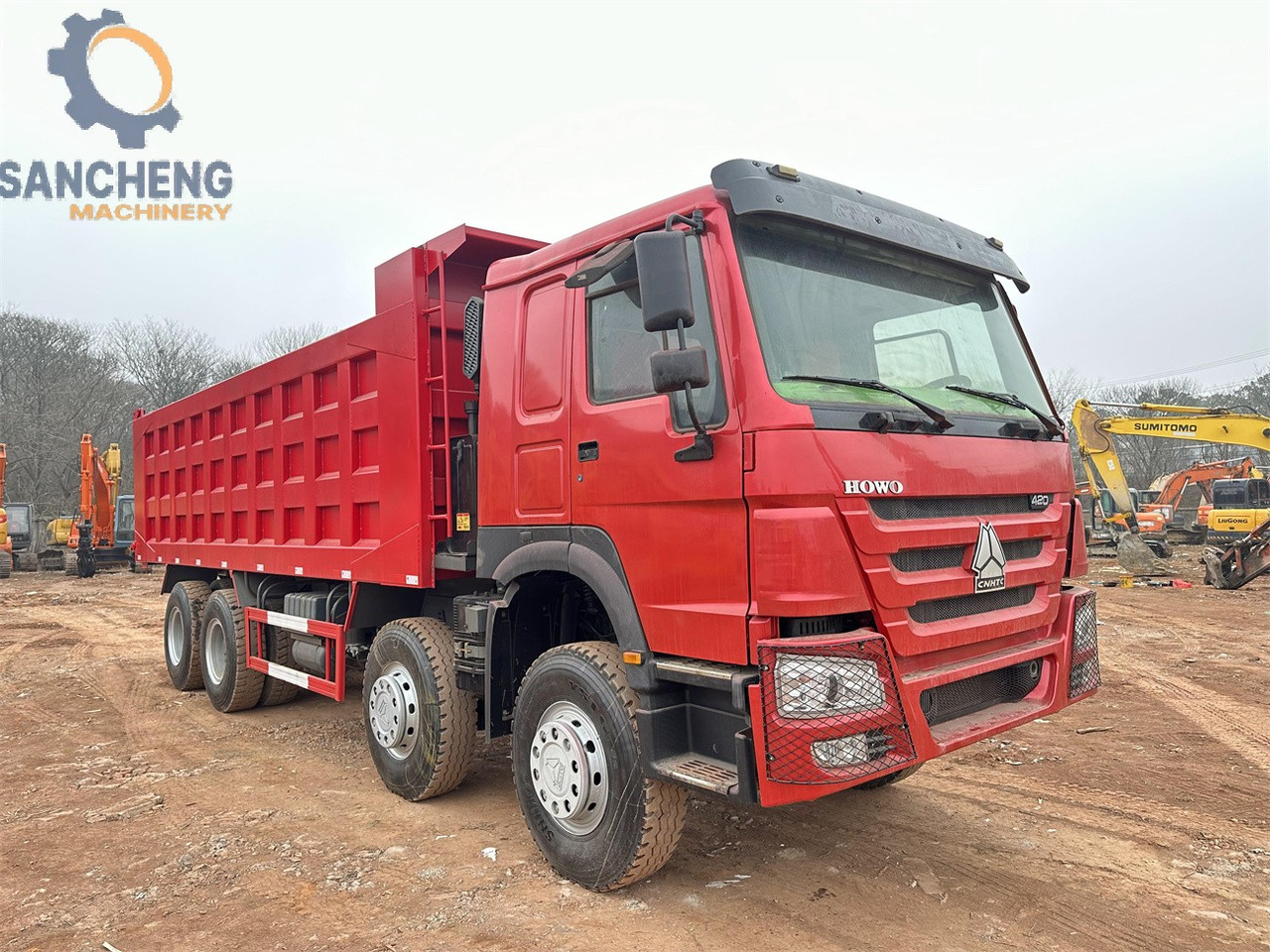HOWO 420 8*4 - Kipper vrachtwagen: afbeelding 5 HOWO 420 8*4 - Kipper vrachtwagen: afbeelding 5