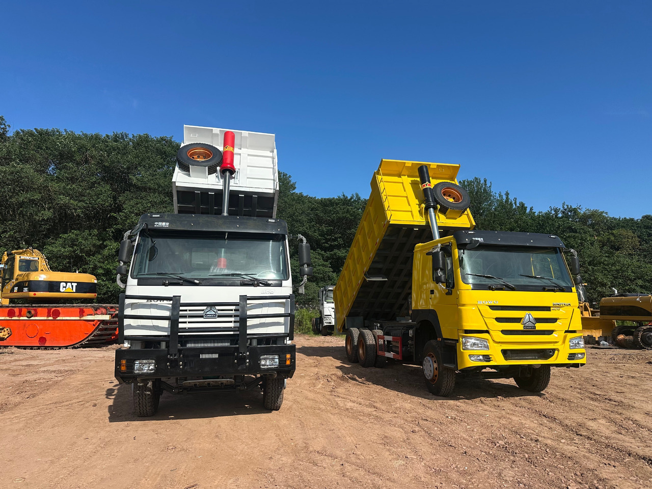 Sinotruk HOWO 400hp 6x4 tipper truck - Kipper vrachtwagen: afbeelding 3 Sinotruk HOWO 400hp 6x4 tipper truck - Kipper vrachtwagen: afbeelding 3