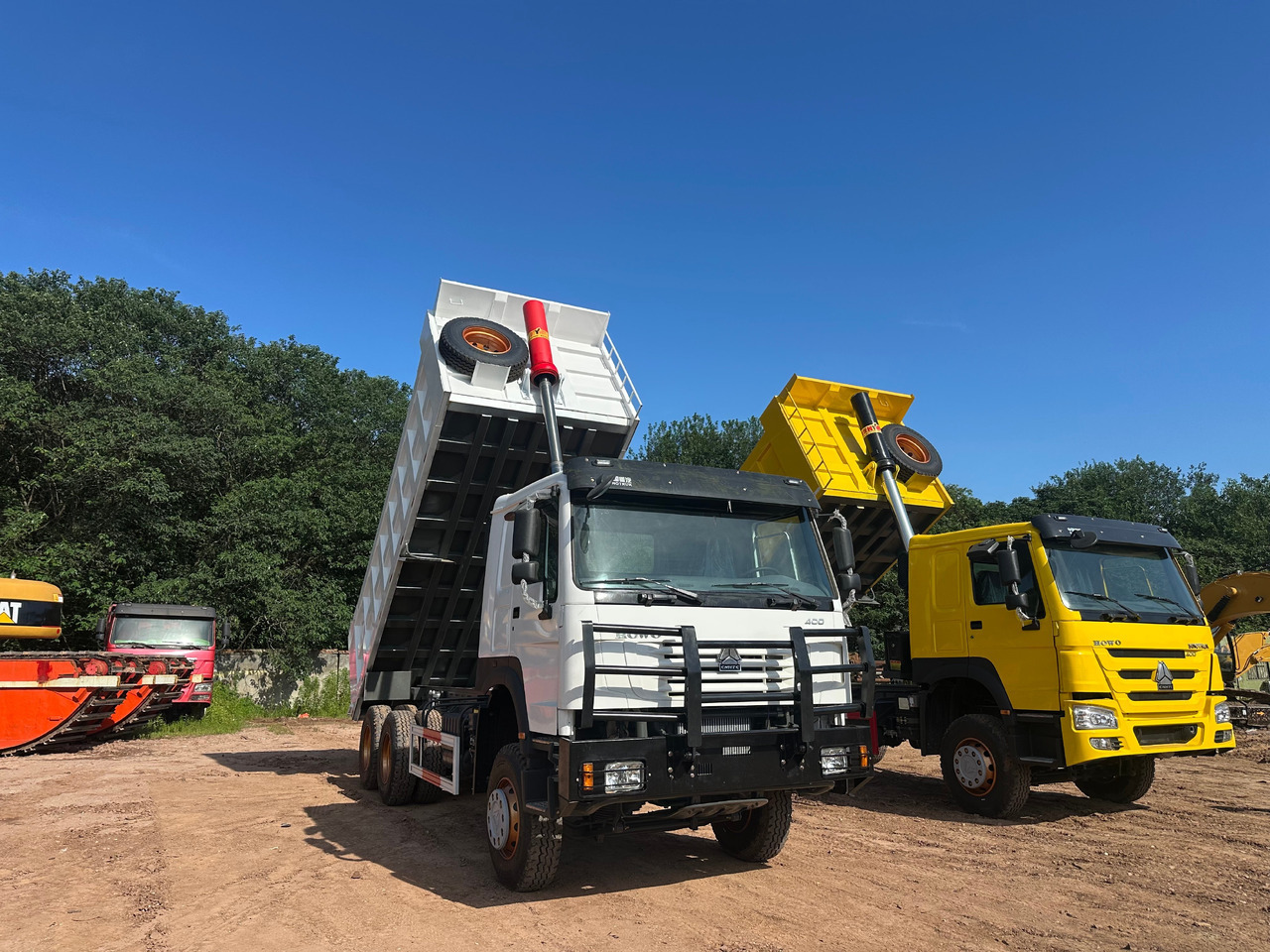 Kipper vrachtwagen Sinotruk HOWO 400hp 6x4 tipper truck: afbeelding 8 Kipper vrachtwagen Sinotruk HOWO 400hp 6x4 tipper truck: afbeelding 8