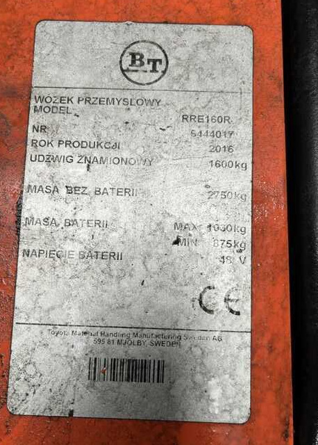 BT RRE160R - Reach truck: afbeelding 4 BT RRE160R - Reach truck: afbeelding 4