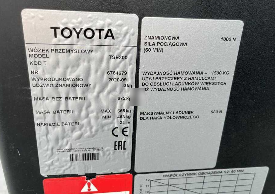 BT TSE300 - Elektrische trekker: afbeelding 4 BT TSE300 - Elektrische trekker: afbeelding 4