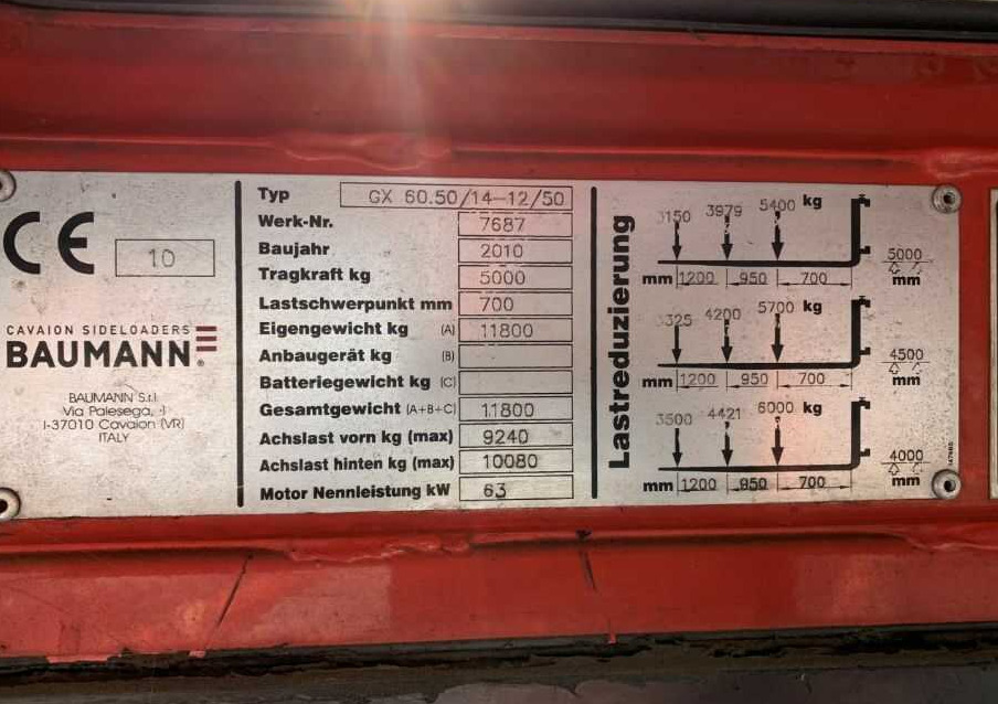 Zijlader Baumann GX60/14/50: afbeelding 7 Zijlader Baumann GX60/14/50: afbeelding 7