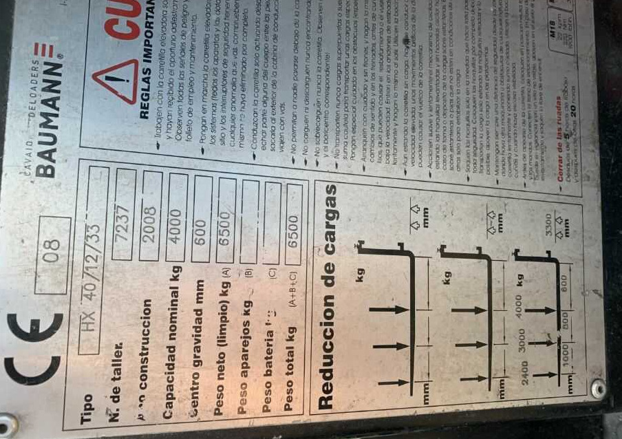 Baumann HX40/12/33 - Zijlader: afbeelding 4 Baumann HX40/12/33 - Zijlader: afbeelding 4