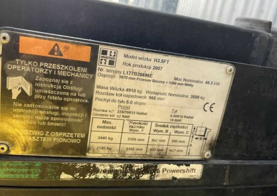 Hyster H3.5FT - Diesel heftruck: afbeelding 4 Hyster H3.5FT - Diesel heftruck: afbeelding 4