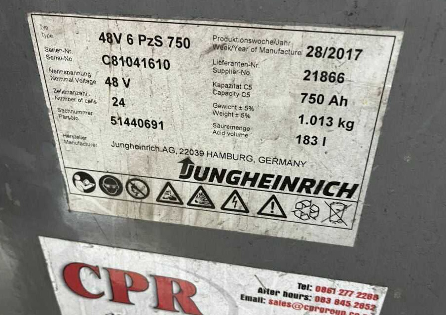 Jungheinrich EFG318 - Elektrische heftruck: afbeelding 5 Jungheinrich EFG318 - Elektrische heftruck: afbeelding 5