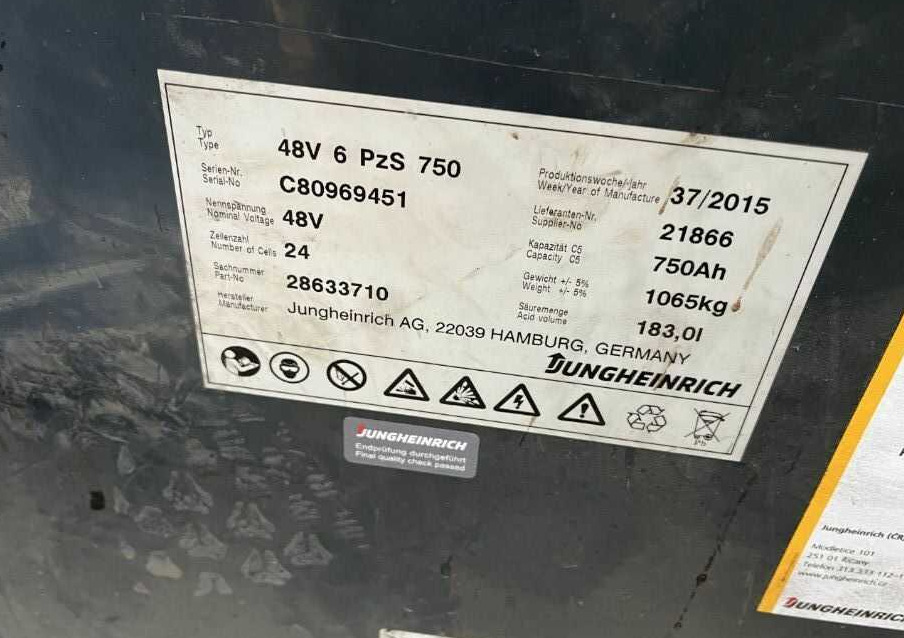 Jungheinrich EFG318 - Elektrische heftruck: afbeelding 5 Jungheinrich EFG318 - Elektrische heftruck: afbeelding 5